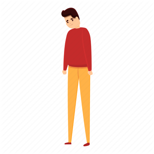 Unhappy Guy Vector Transparent Free PNG