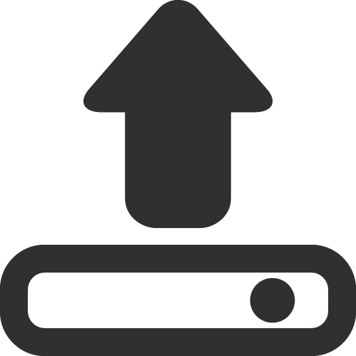 Upload Icon Logo Background PNG Image
