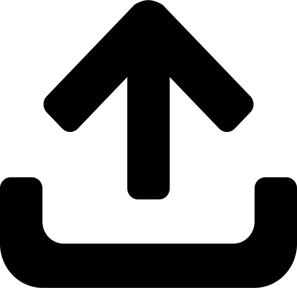 Upload Icon Logo PNG Background