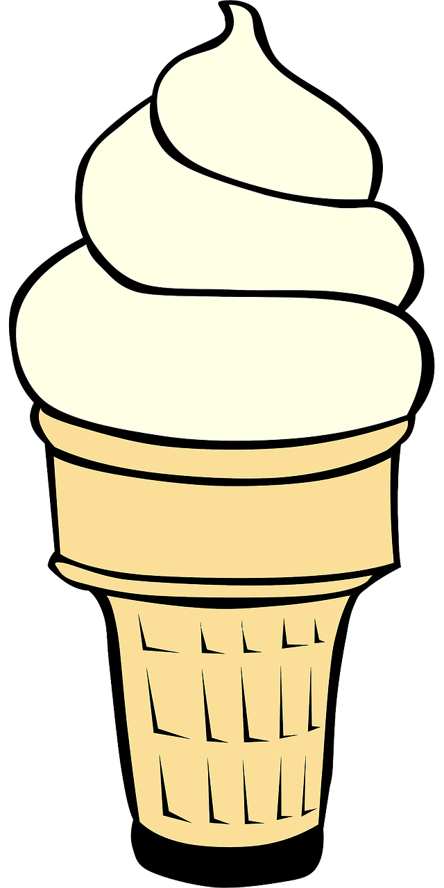 Vanilla Ice Cream Transparent PNG