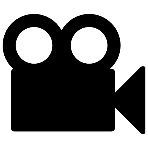 Video Recorder Silhouette PNG HD Quality