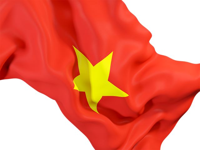ธงเวียดนามโบกพื้นหลังโปร่งใส | PNG Play