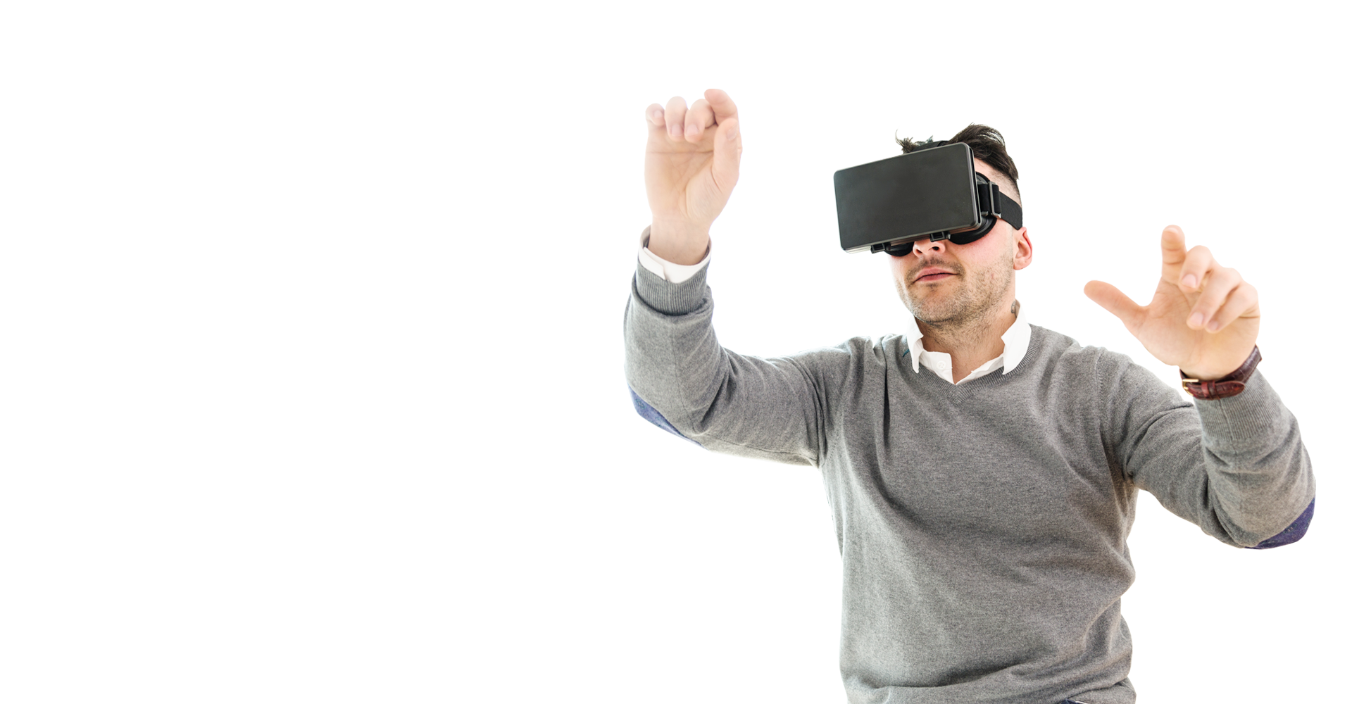 Virtual Reality Transparent Background