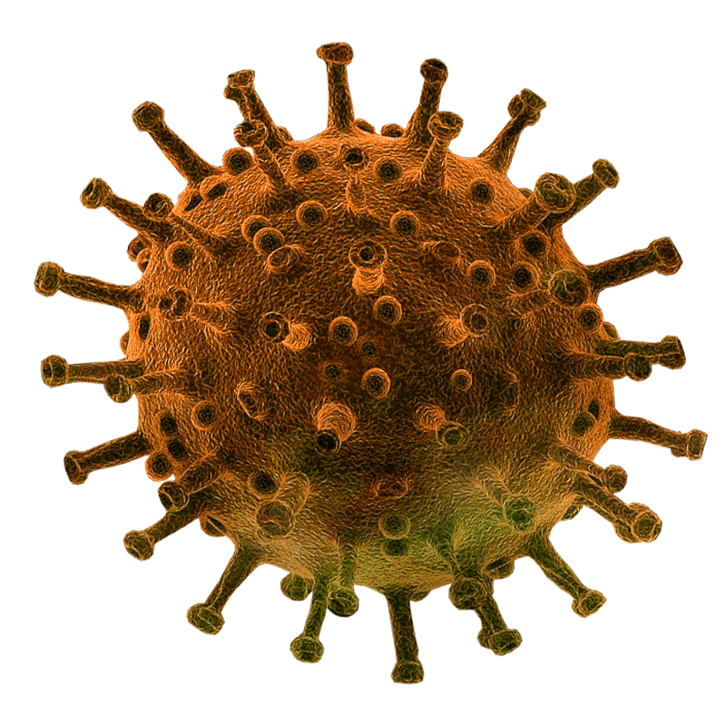 Virus Background PNG Image