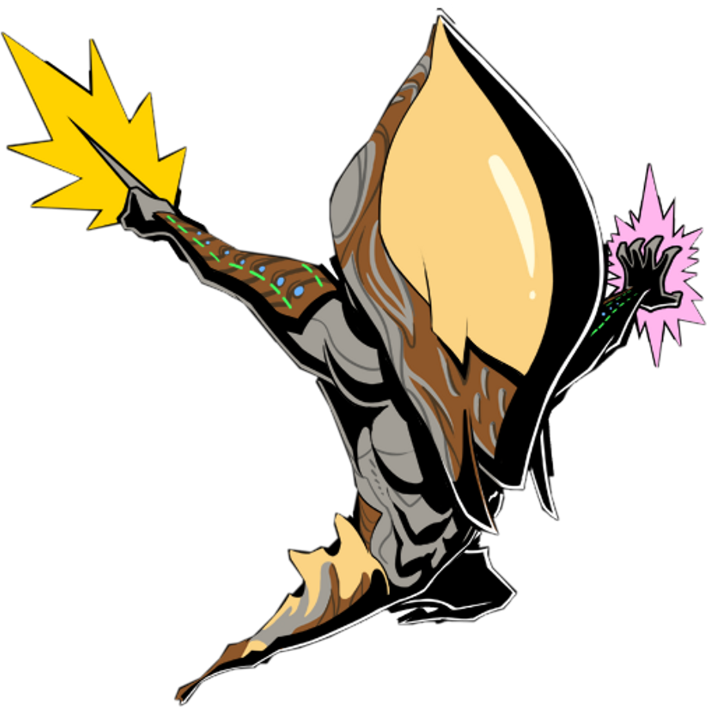 Warframe Character PNG Free File Download