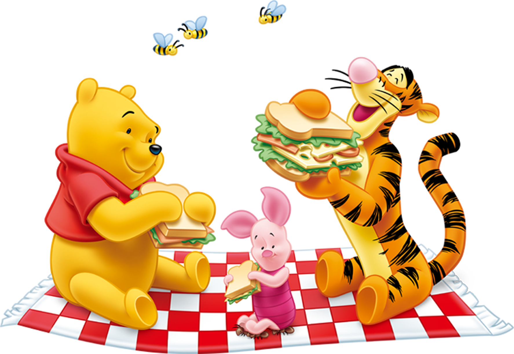 Winnie The Pooh Cartoon Transparent Image