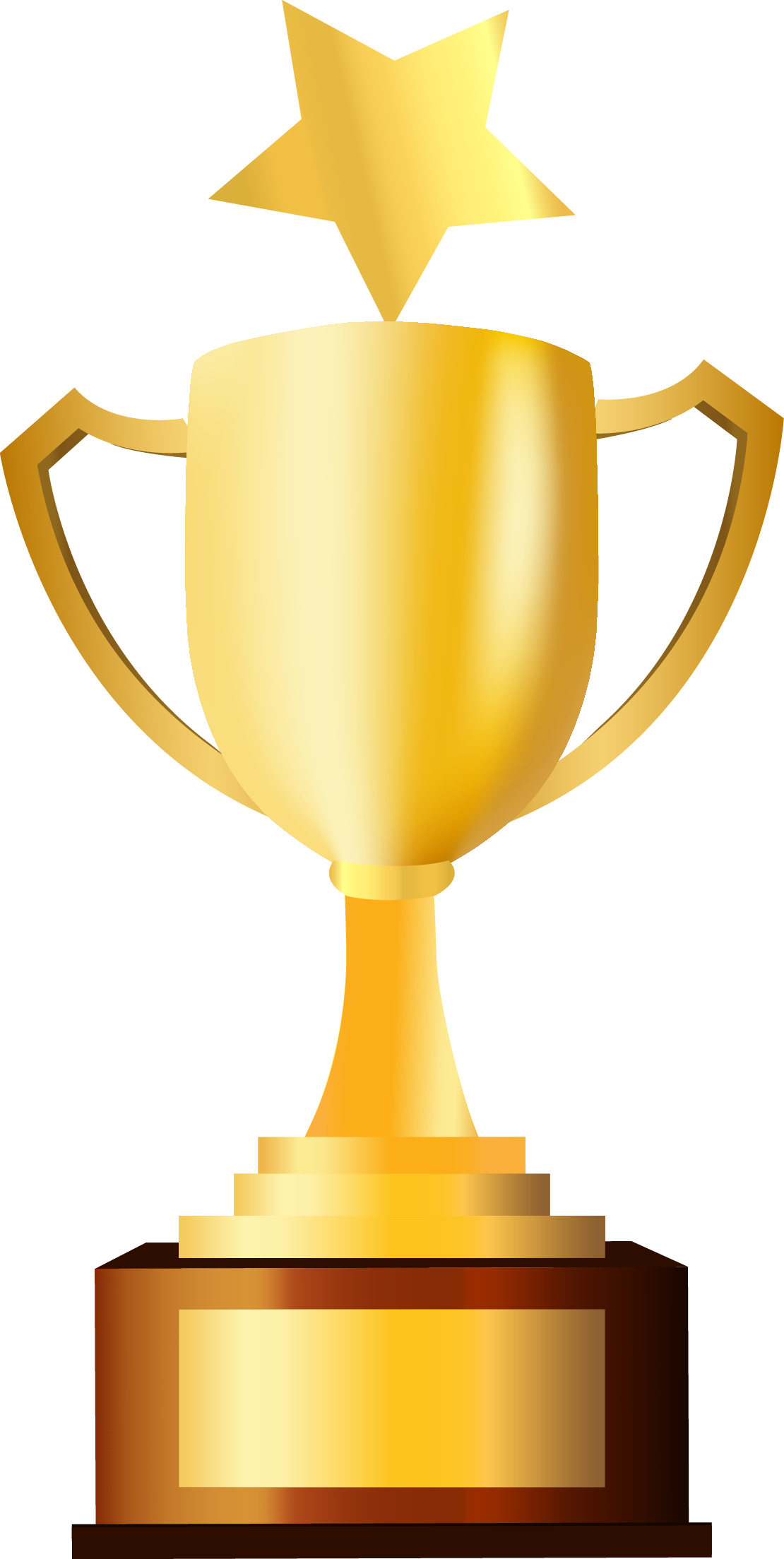 Winning Trophy Background PNG