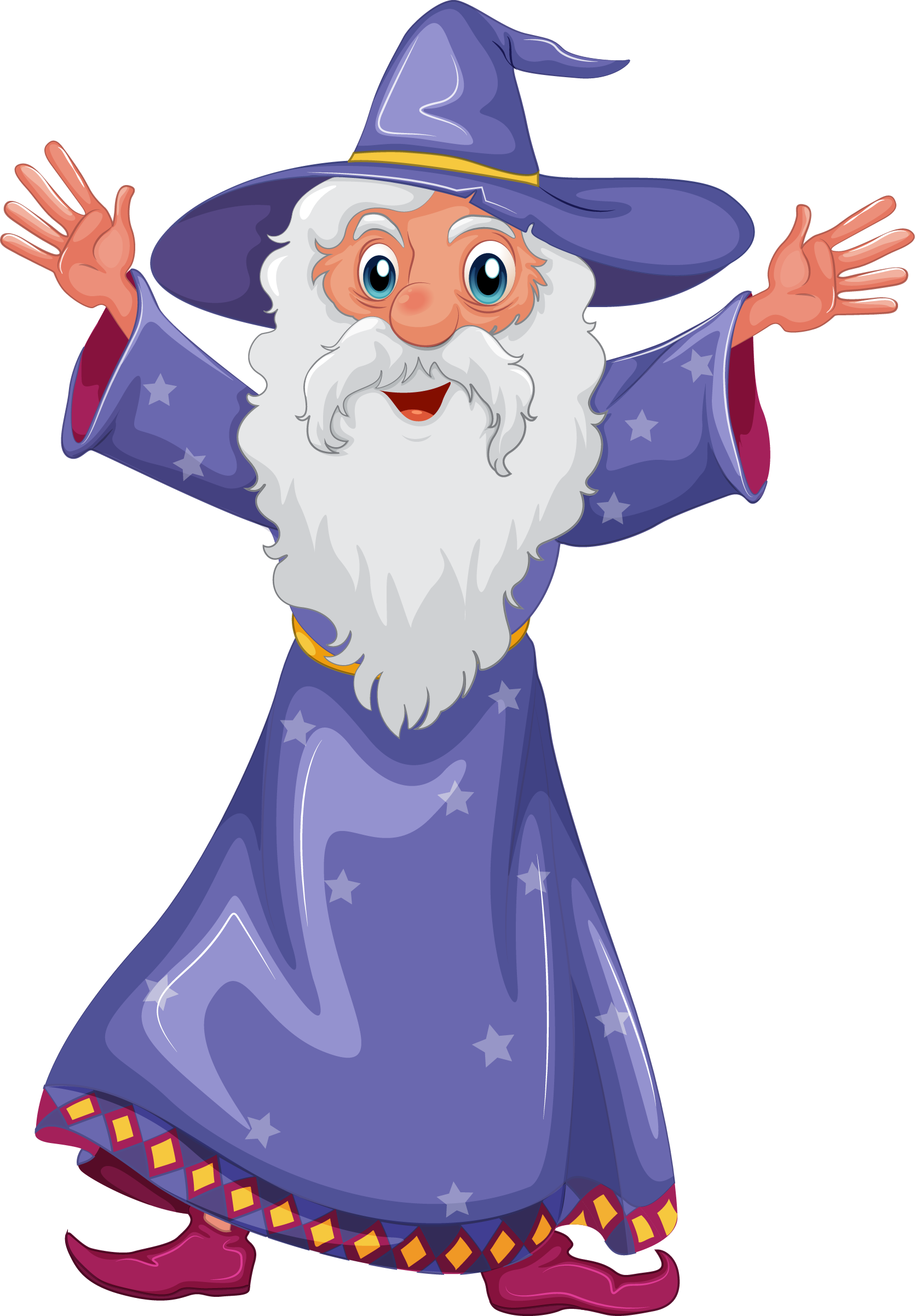 Wizard Vector PNG HD Quality