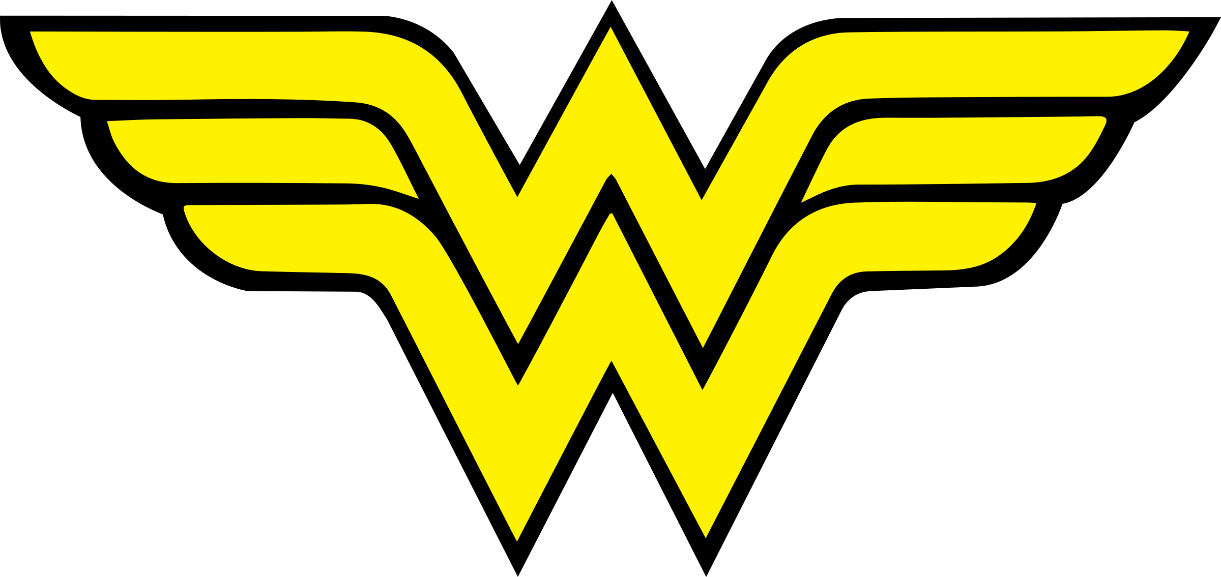 Wonder Woman logo PNG Qualité HD