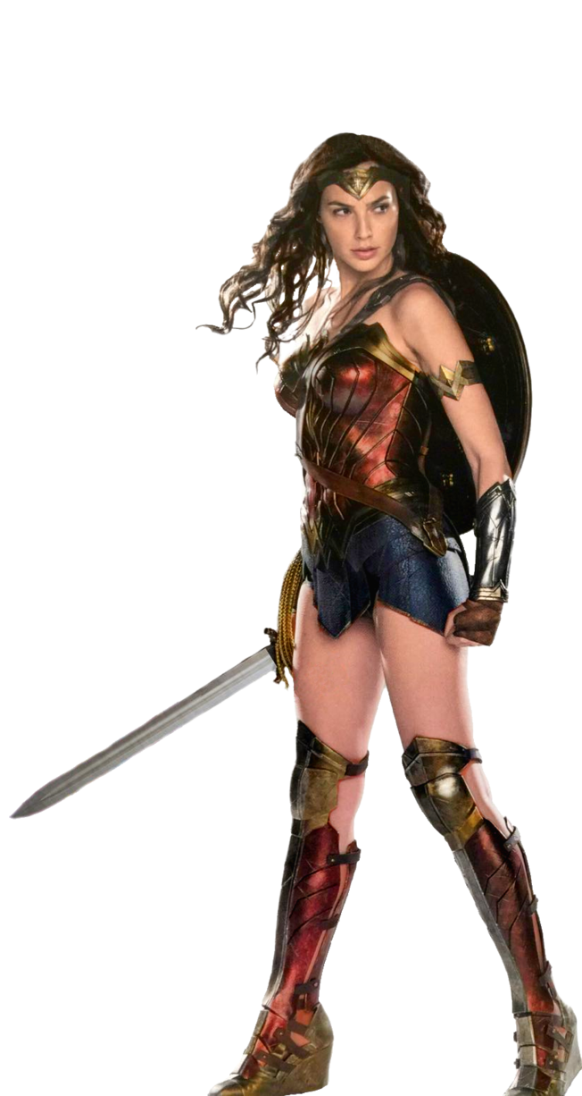 Wonder Woman Fond transparent