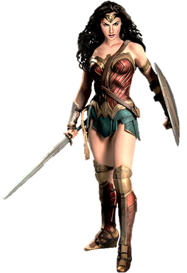Wonder Woman Image transparente