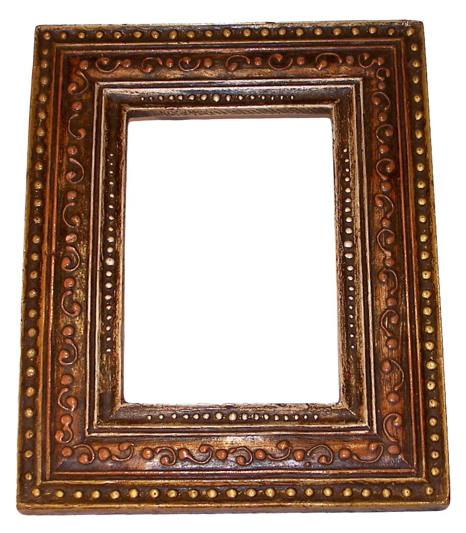 Fichier transparent de cadre en bois