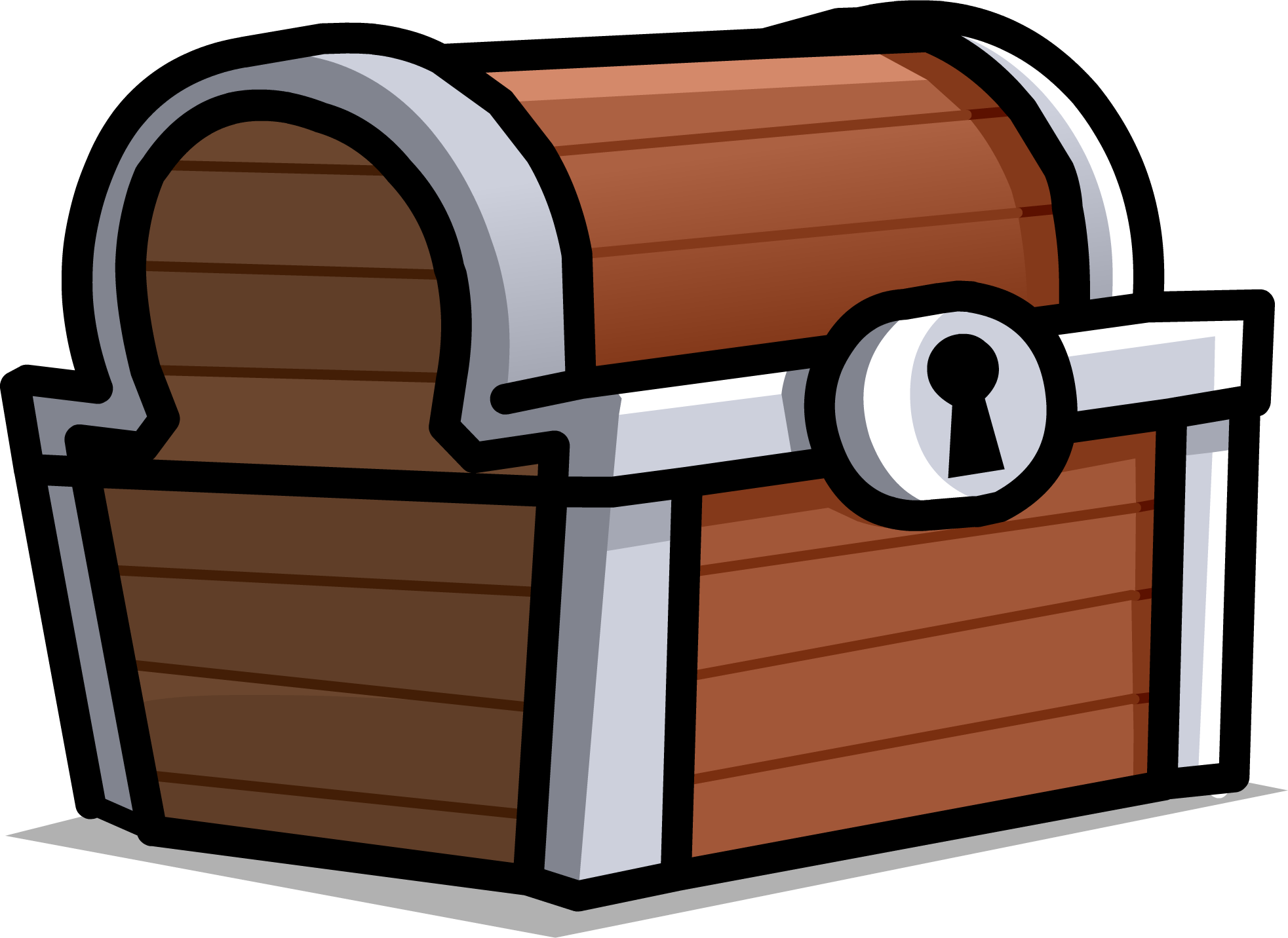 Wooden Treasure Chest PNG Photos