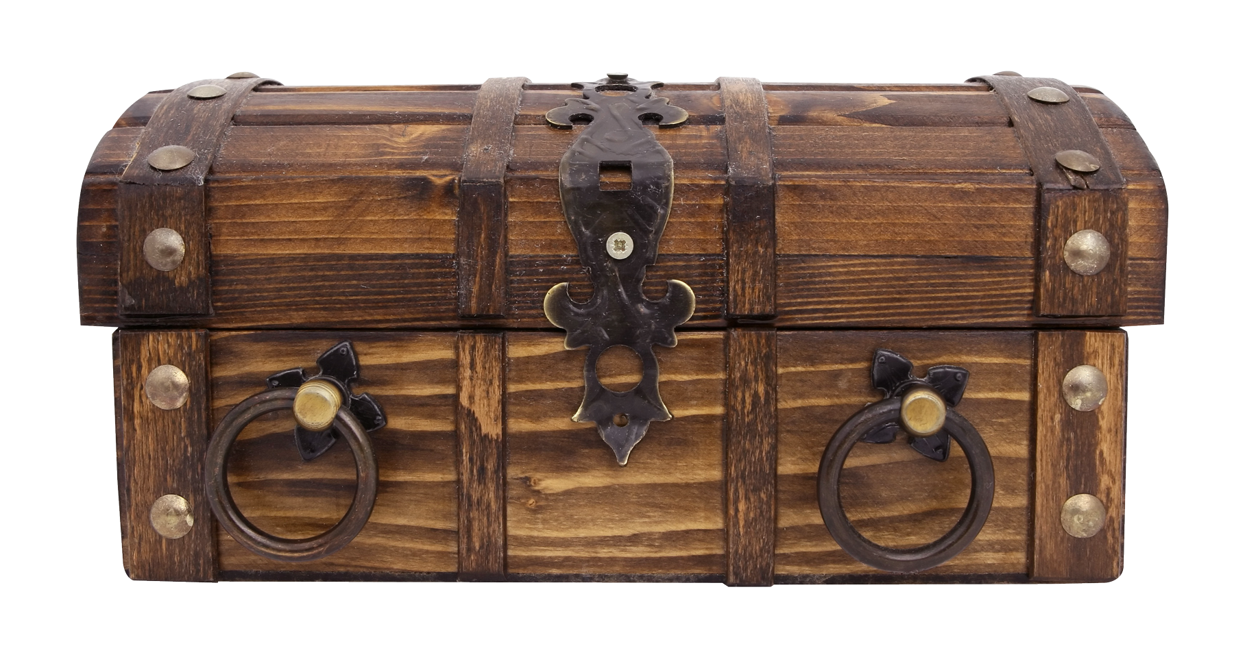 Wooden Treasure Chest Transparent PNG
