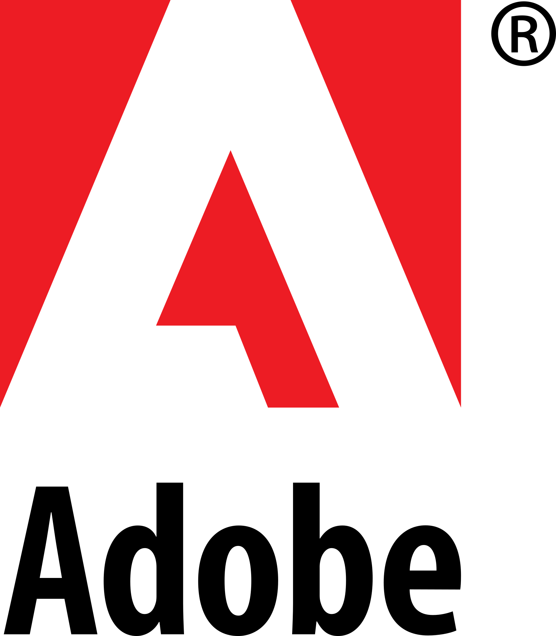 Adobe Systems Logo Transparent PNG