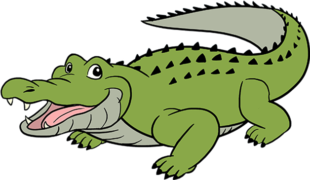 Alligator Background PNG
