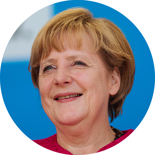 Gambar Transparan Angela Merkels