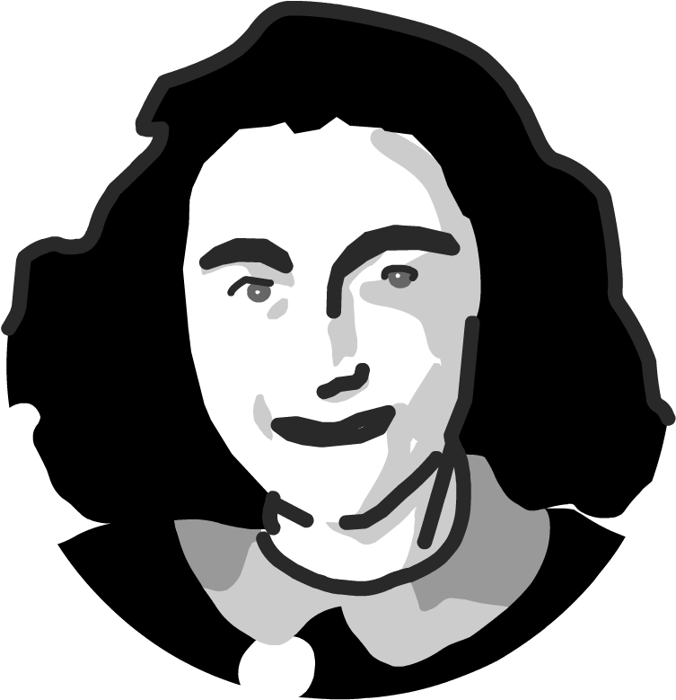 Anne Frank PNG Clipart Background