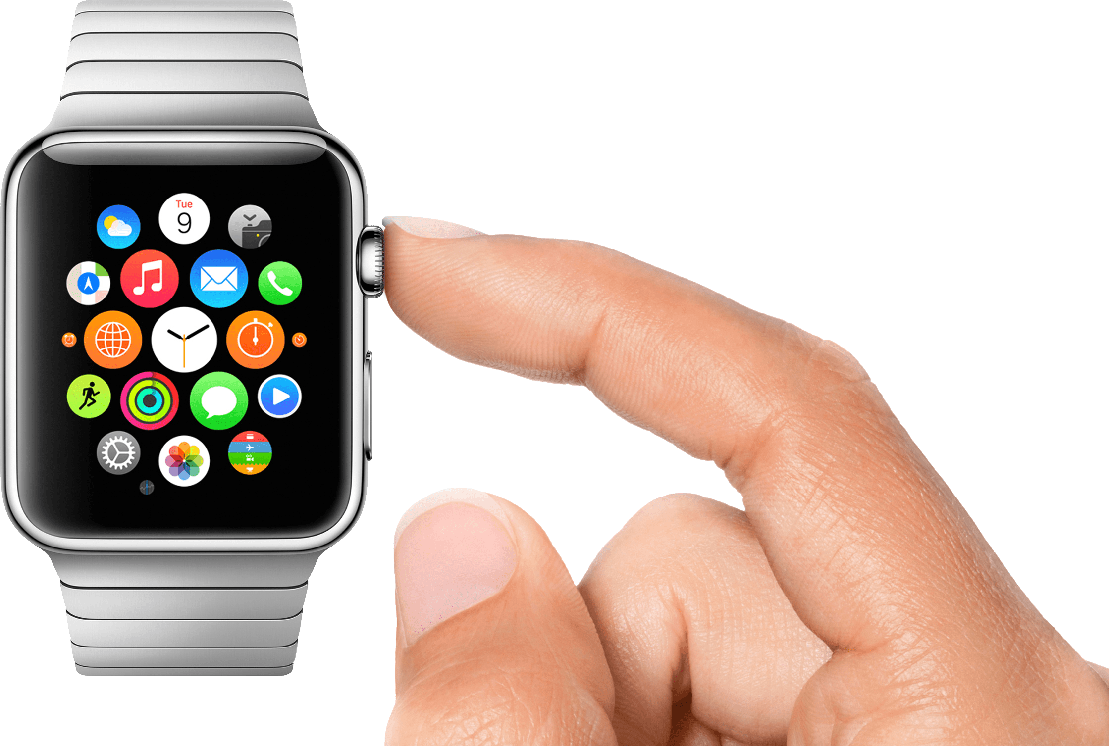 Apple Watch PNG Clipart Background