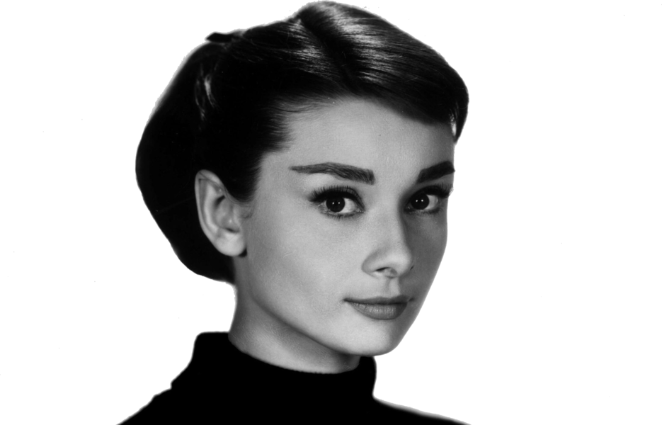 Audrey Hepburn Background PNG Image