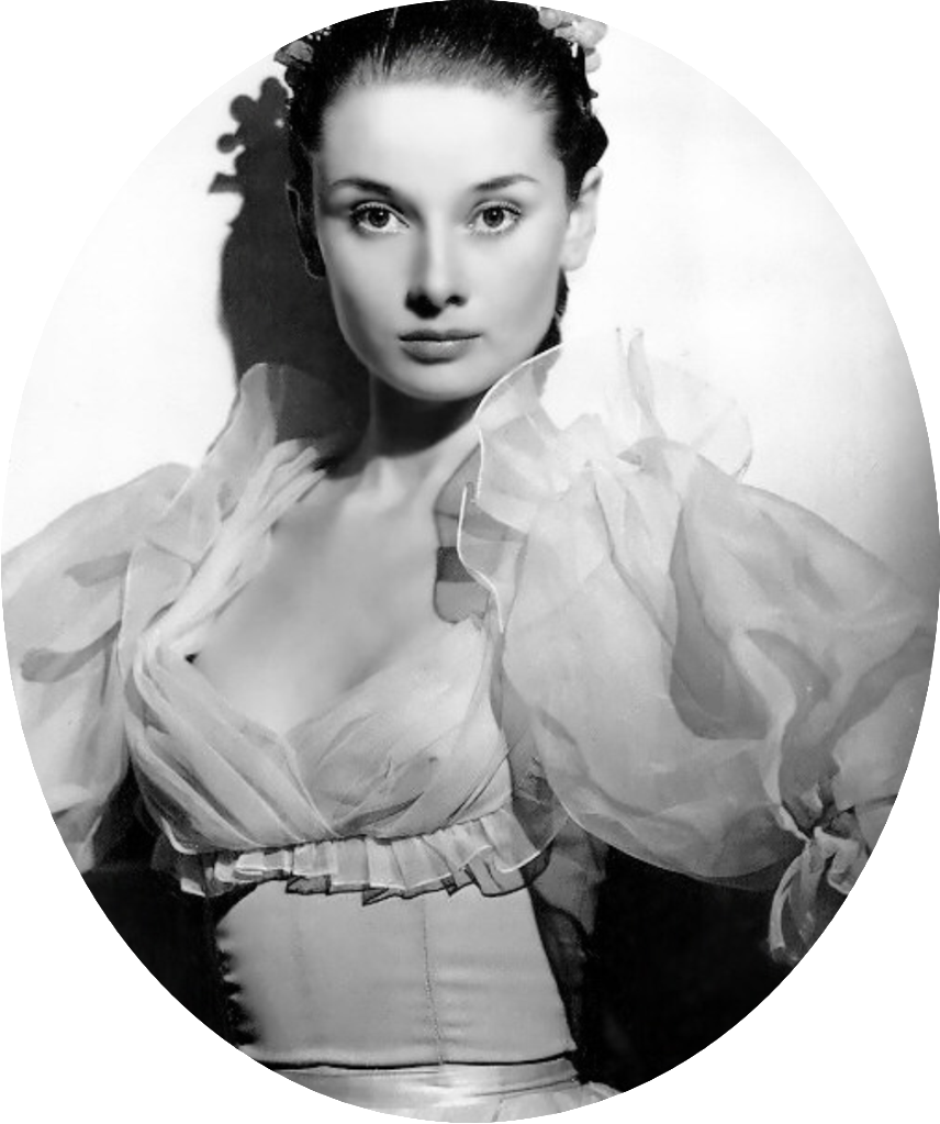 Audrey Hepburn PNG Clipart Background