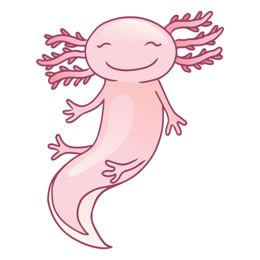 Axolotl Background PNG Image