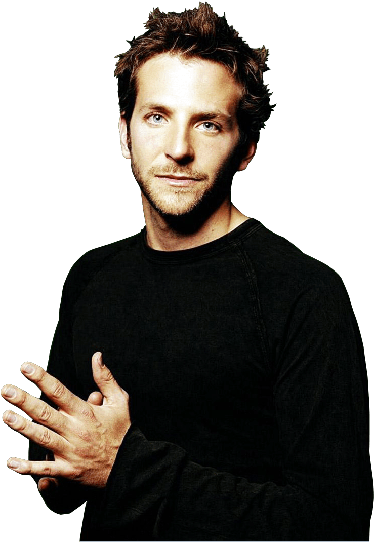 Bradley Cooper Background PNG Image