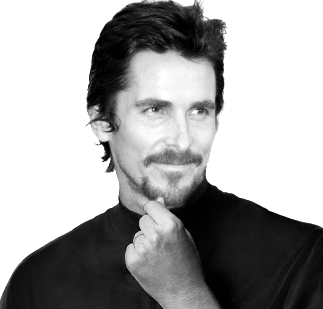 Christian Bale Transparent PNG