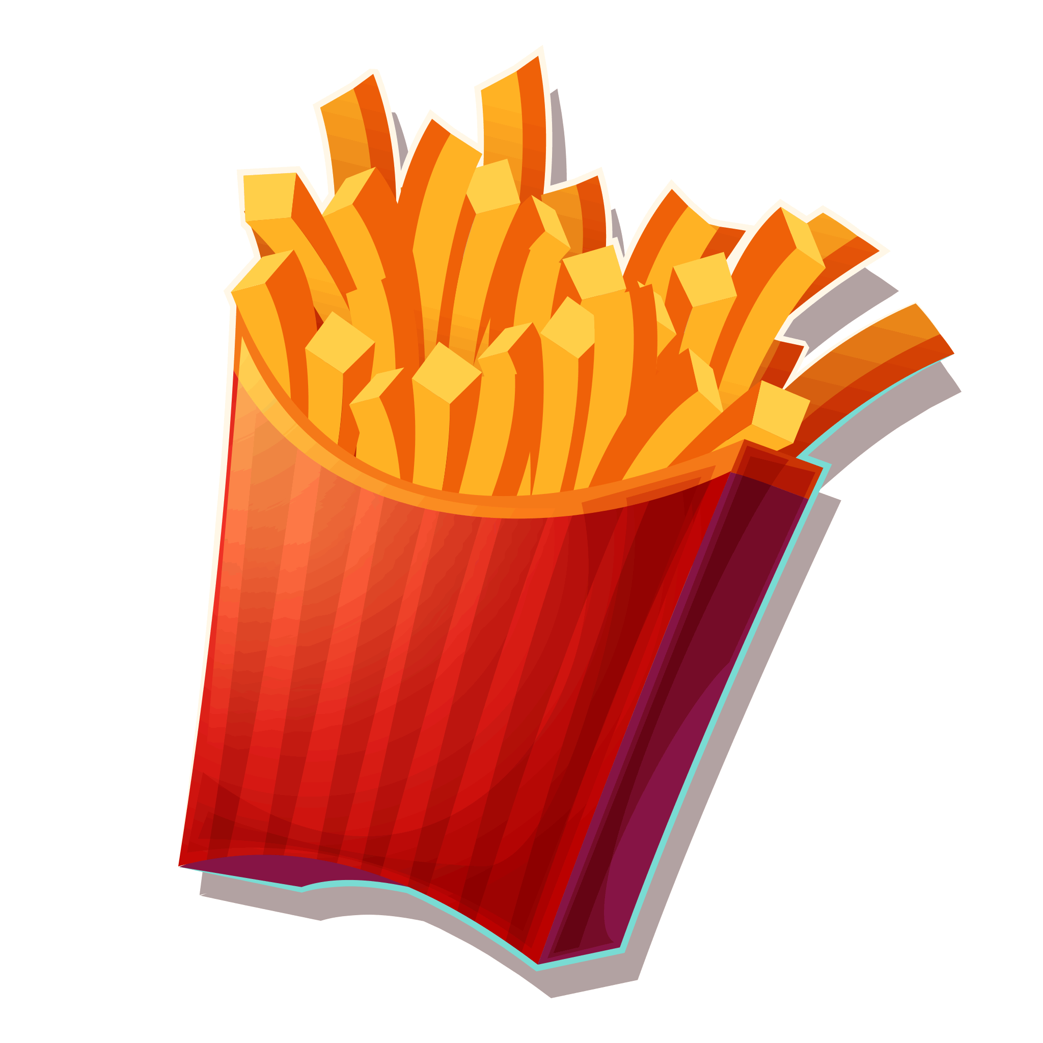 Francês Fries PNG File Grátis Download