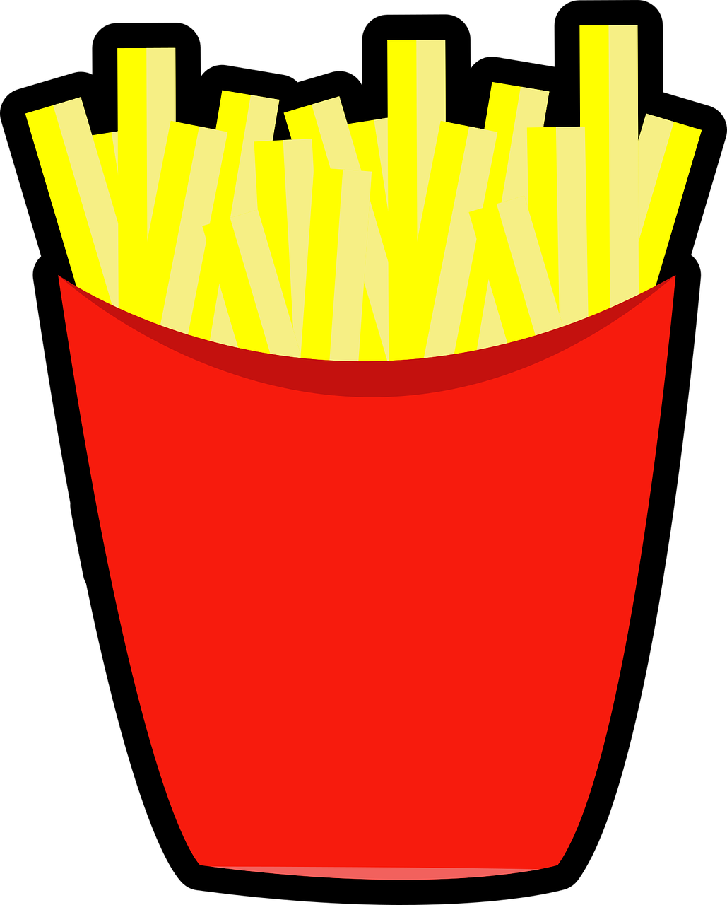 French Fries Transparent File