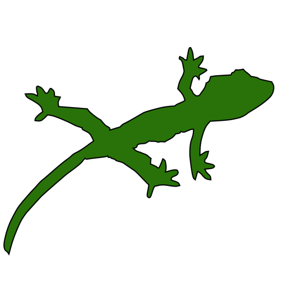 Gecko PNG Clipart Background