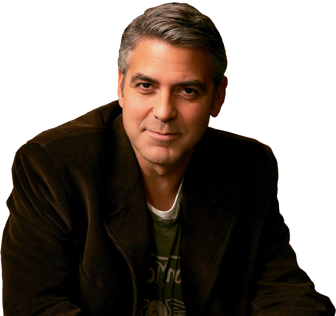 George Clooney Background PNG