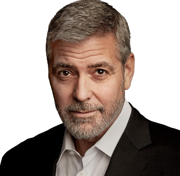 George Clooney No Background