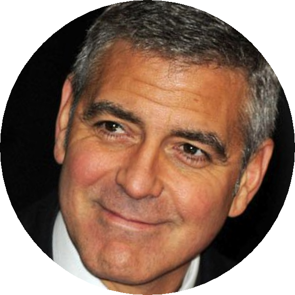 George Clooney Transparent Images