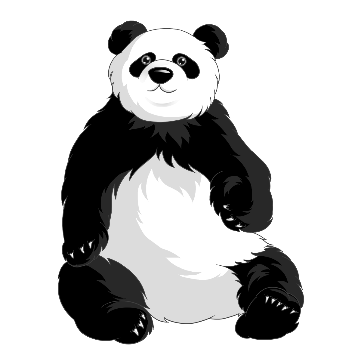 Giant Pandas Download Free PNG