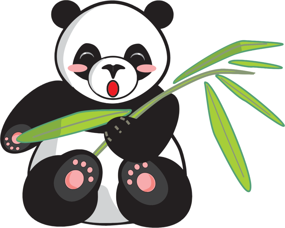 Giant Pandas PNG Free File Download