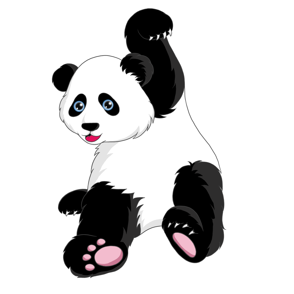 Giant Pandas Transparent PNG