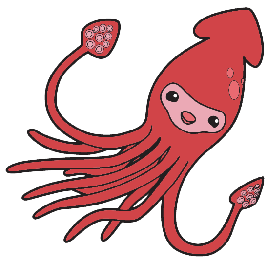Giant Squid PNG Pic Background