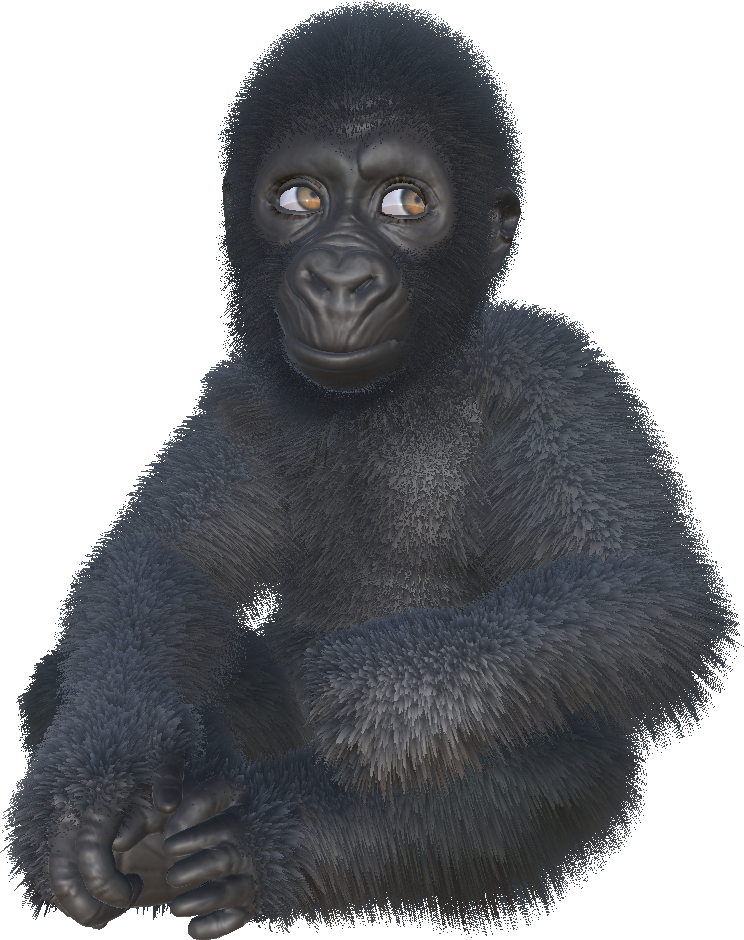 Gorilla Free PNG
