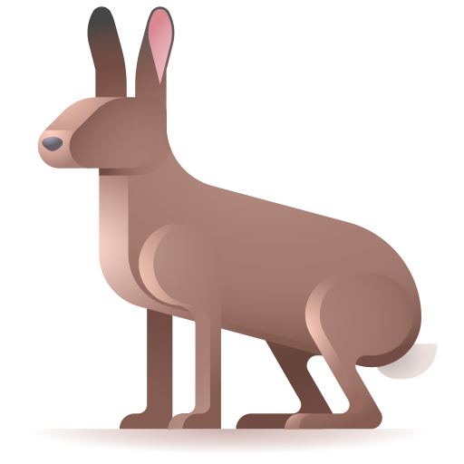 Hares Transparent Background