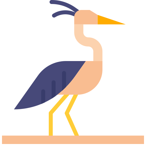 Herons Background PNG Image