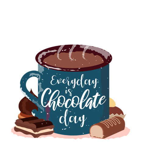Hot Chocolate PNG Clipart Background
