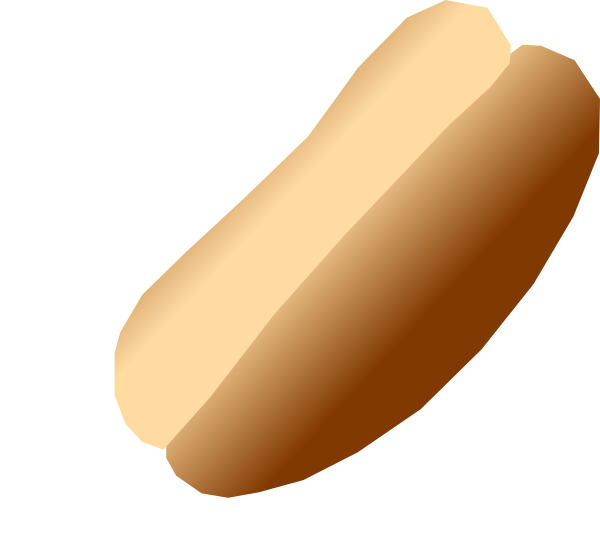 Hot Dog Bun Transparent PNG