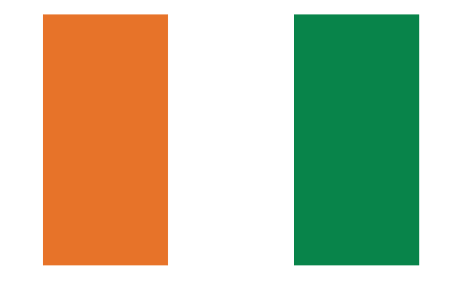 Ivory Coast Flag PNG Background