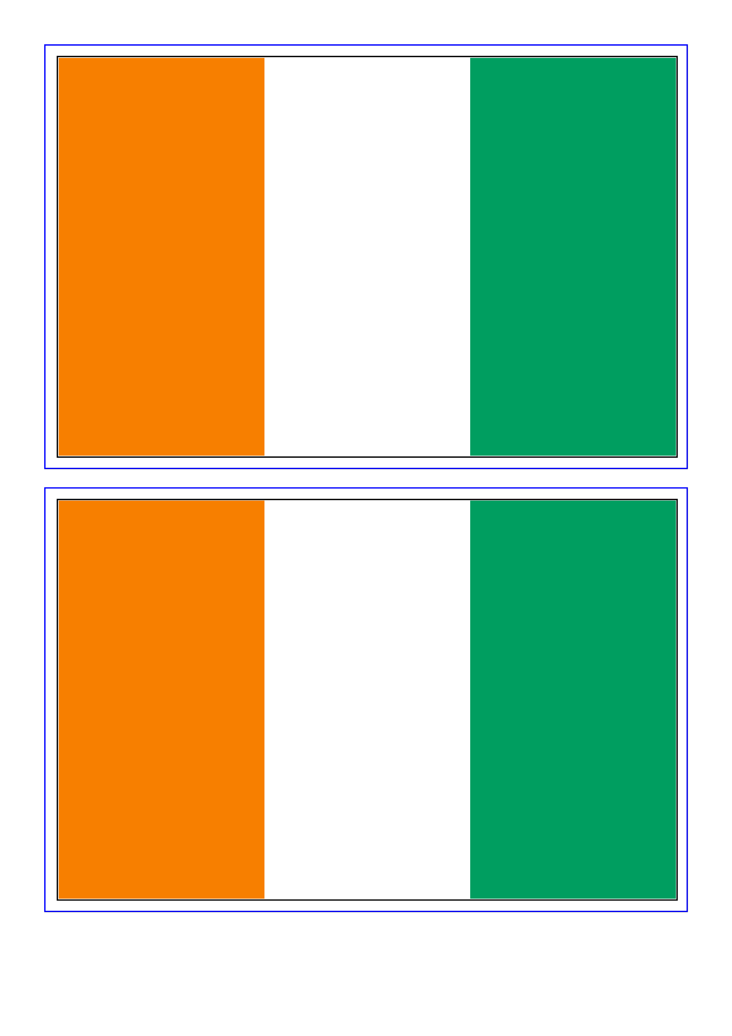 Ivory Coast Flag PNG HD Quality