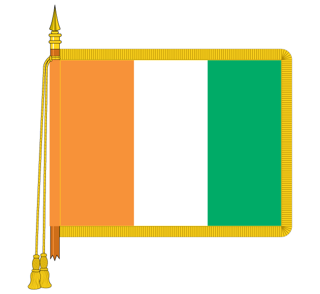 Ivory Coast Flag Transparent File