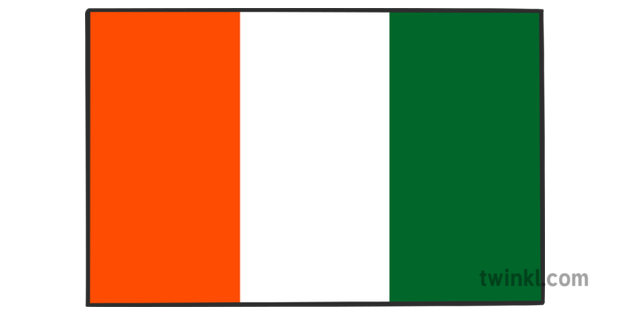 Ivory Coast Flag Transparent Image