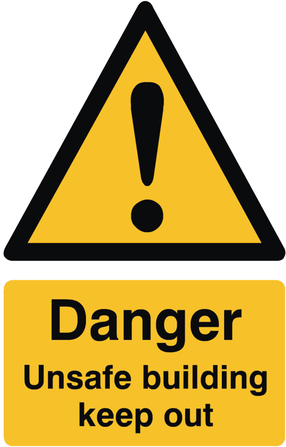 Keep Out Danger Sign Background PNG