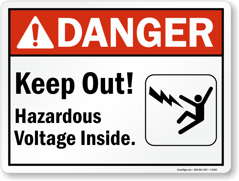 Keep Out Danger Sign PNG Photos