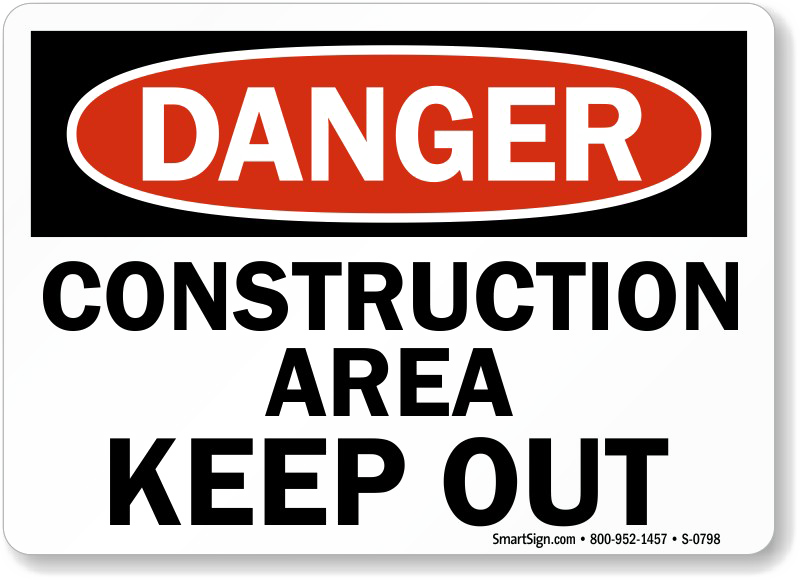 Keep Out Danger Sign Transparent Free PNG